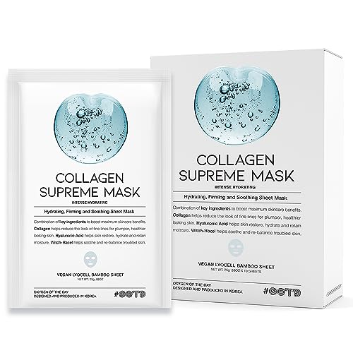 Hydrating Collagen Sheet Masks for Dry & Sensitive Skin