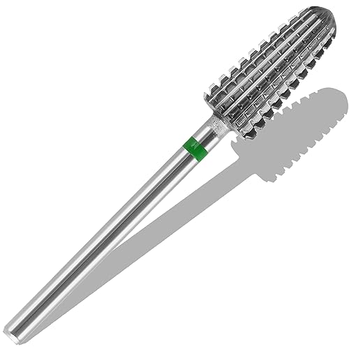 5-in-1 Tungsten Carbide Cone Nail Drill Bit for Acrylic and Gel Nails