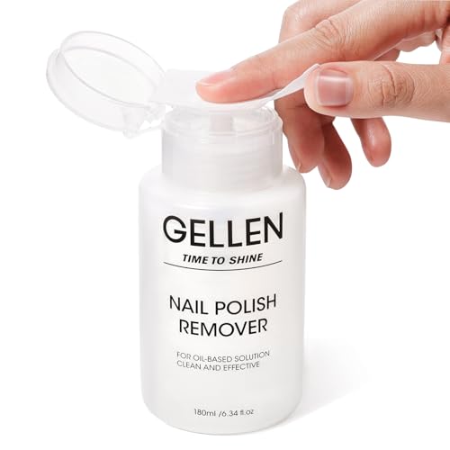Gellen Non-Acetone Nail Polish Remover, 6.09 Fl Oz