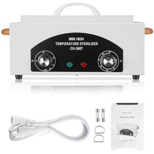 High Temperature Dry Heat Sterilizer with Timer and 1.5L Capacity