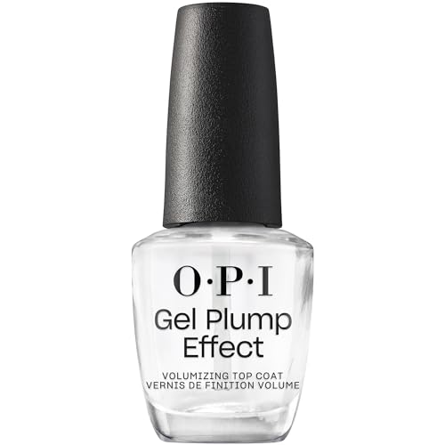 Gel Plump Effect Top Coat for High Shine and Volume