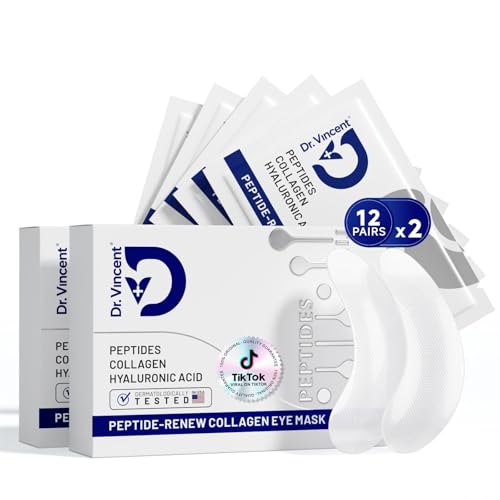 Firming Peptide Under Eye Patches for Dark Circles and Puffiness