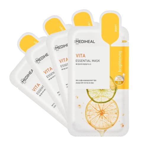 Mediheal Vita Essential Brightening Face Mask - 4 Sheets