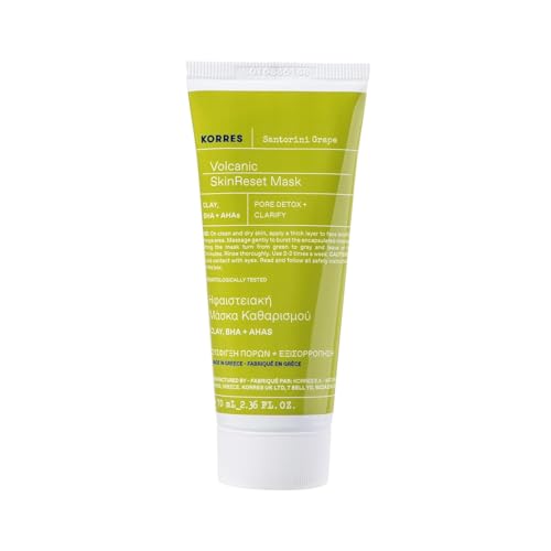 Santorini Grape Skin Refining Mask with Volcanic Sand and Activated Carbon