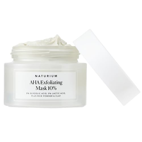 Naturium AHA Exfoliating Mask with Glycolic & Lactic Acids