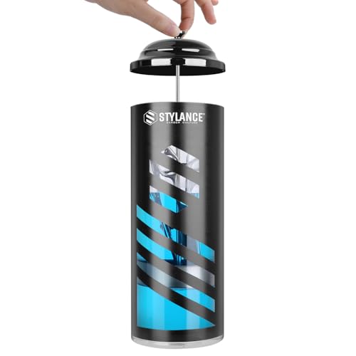 35 Oz Acrylic Disinfectant Jar with Removable Stainless Steel Basket