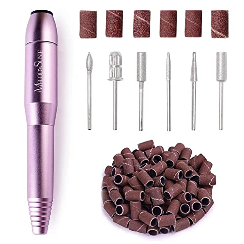 Portable Pen-Shaped Electric Nail Drill with Adjustable Speed