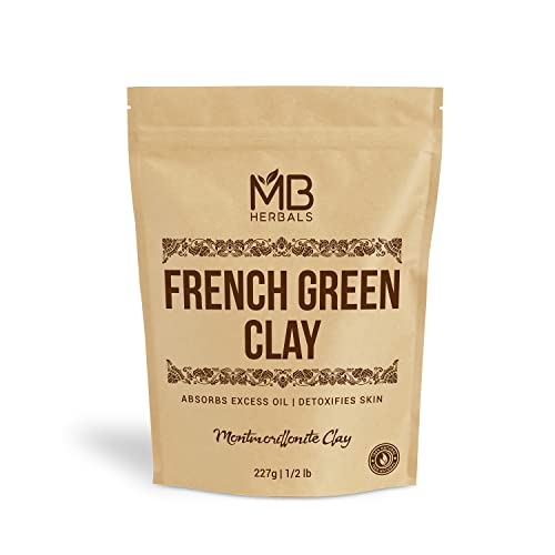 MB Herbals 100% Pure French Green Clay ,  8 oz
