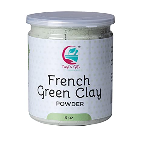 French Green Clay Powder for Facial and Body Care