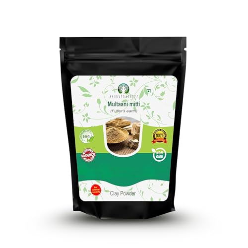 AYURVEDASHREE Pure Fuller's Earth Clay (Multani Mitti) 50g
