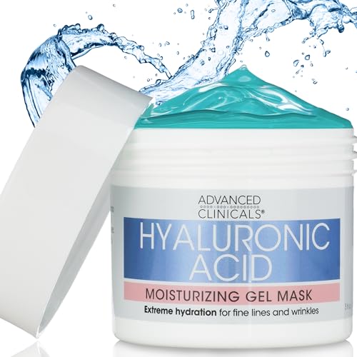 Advanced Clinicals Hyaluronic Acid Hydrating Gel Mask