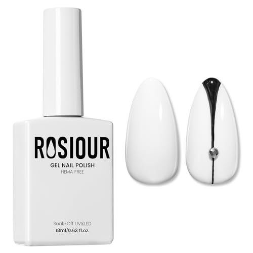 Pure White Hypoallergenic Gel Nail Polish ,  18ml