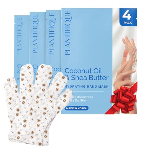 Moisturizing Hand Mask Gloves with Shea Butter & Hyaluronic Acid