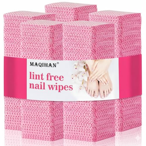 600 Lint-Free Nail Polish Remover Wipes