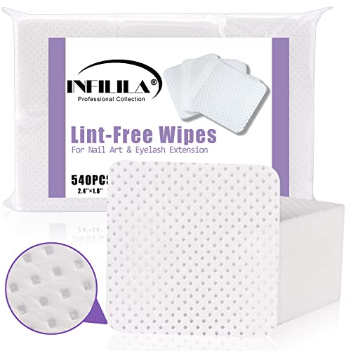 Lint-Free Non-Woven Nail Wipes ,  540 PCS