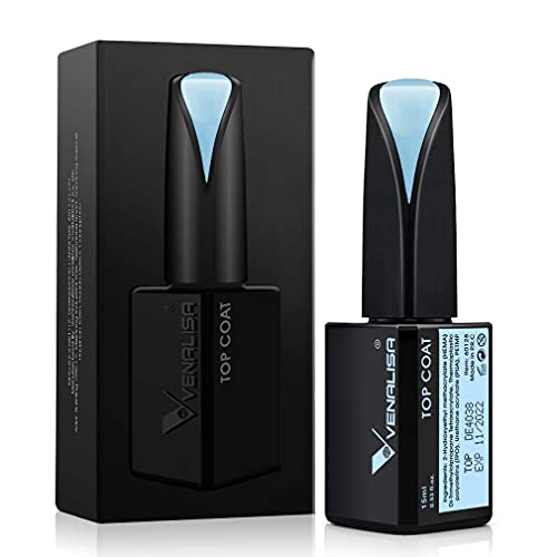 15ml No-Wipe Tempered Gel Top Coat for Long-Lasting Glossy Nails