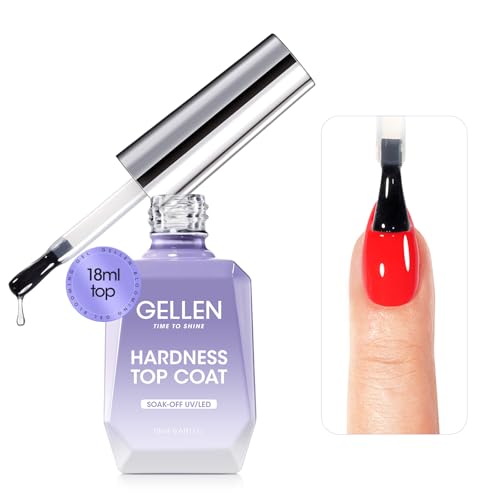 GELLEN No Wipe Gel Top Coat ,  Scratch Resistant, High Gloss Nail Finish