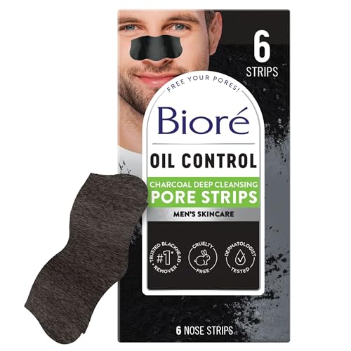 Bior Charcoal Deep Cleansing Pore Strips for Men