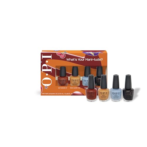 OPI 4-Piece Mini Nail Polish Set ,  Fall 2025 Shades