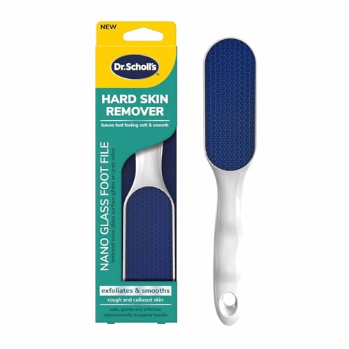 Dr. Scholl's Nano Glass Foot File for Smooth, Callus-Free Feet