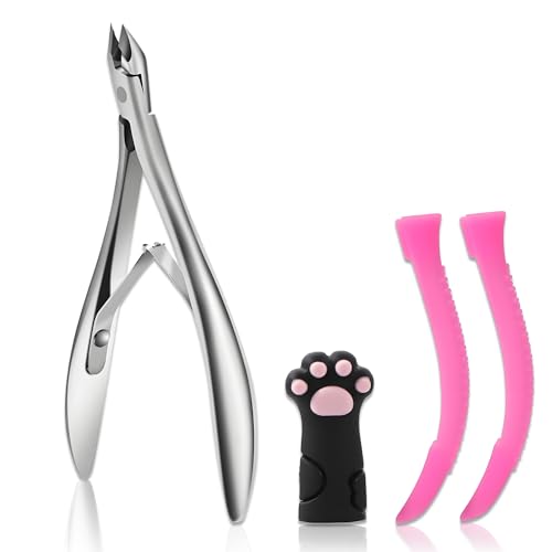 Professional Stainless Steel Cuticle Nippers with 4mm Small Jaw