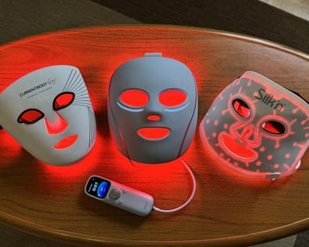 red led masks
