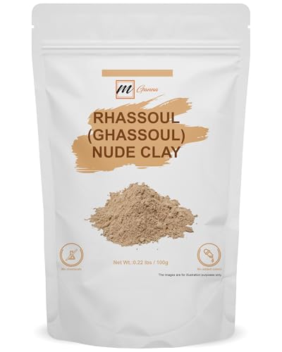 Natural Moroccan Rhassoul Clay Powder for Skin and Hair Care