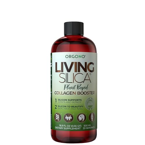 Living Silica Vegan Collagen Booster for Healthy Skin, Hair, Nails & Joints