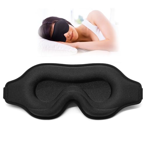 3D Contoured Sleep Mask for Side Sleepers