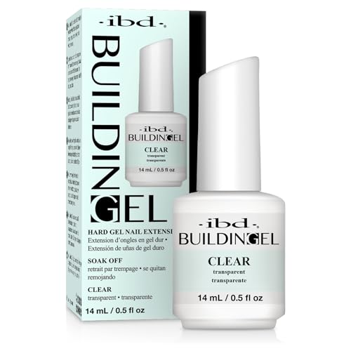 IBD Clear Hard Building Gel for Nail Extensions
