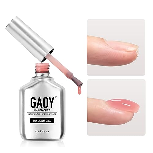 GAOY Builder Gel for Strong Nails ,  16ml Rose Pink