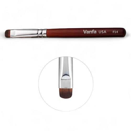 French Nail Art Brush for Precise Gel Polish Cleanup