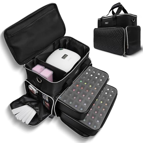 Extra Large Nail Polish Organizer Travel Case