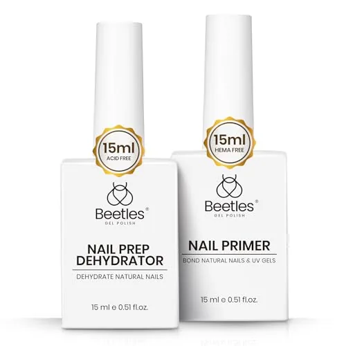 Beetles Nail Dehydrator and Primer Set HEMA-Free