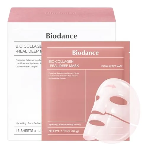 BIODANCE Bio-Collagen Overnight Hydrogel Face Mask 16-Pack