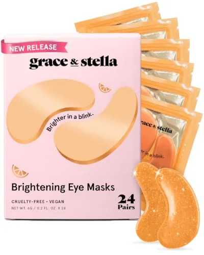grace & stella Vitamin C Brightening Eye Patches 24 Pairs