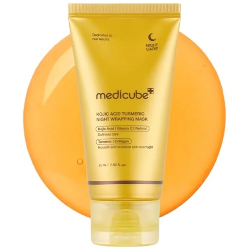 medicube Kojic Acid Turmeric Overnight Peel-Off Mask