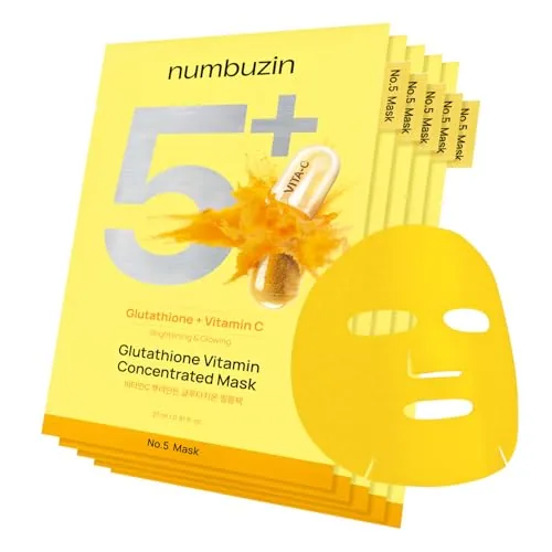 numbuzin No.5 Vitamin C + Glutathione Sheet Mask
