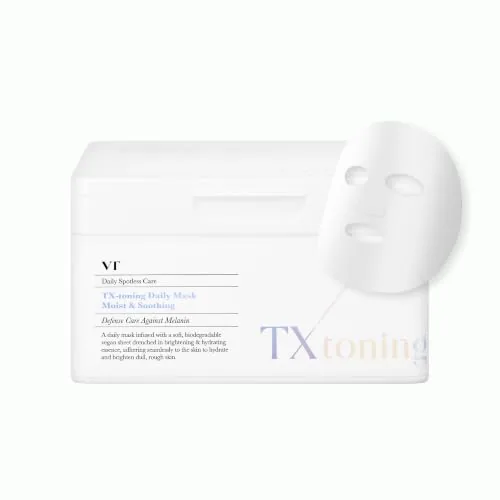 VT Cosmetics TX Toning Daily Mask 30 Sheets Tranexamic