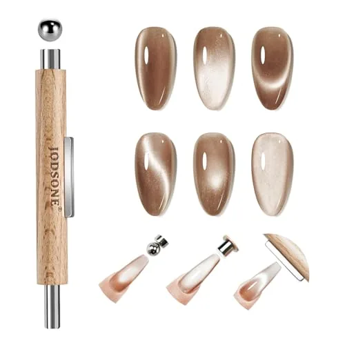 JODSONE 3-in-1 Cat Eye Magnet Tool for Nails