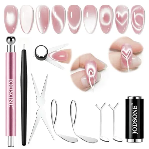 JODSONE 3-in-1 Cat Eye Nail Magnet Set