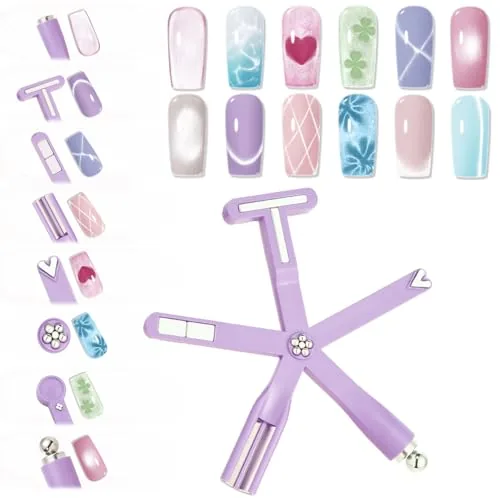 Modelones 8-in-1 Cat Eye Nail Magnet Tool