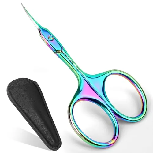 Wgbon Curved Cuticle Scissors Extra Fine Tip