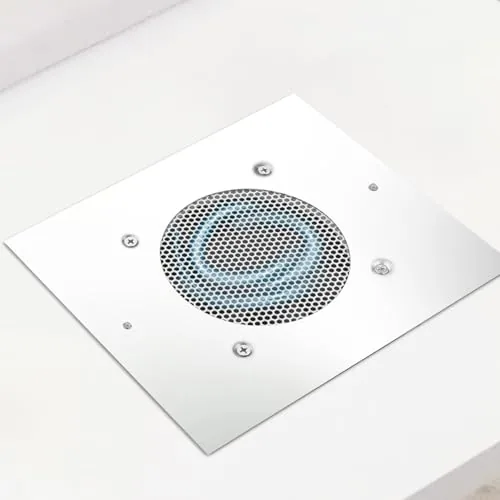 BLUETOP 60W Built-In Nail Dust Collector, Table-Embedded