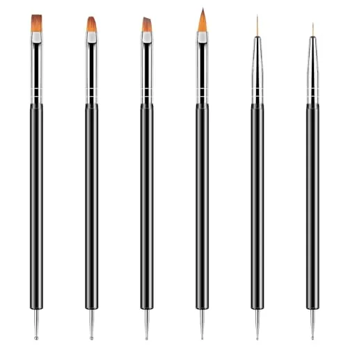 Artdone 6-Piece Double-Ended Nail Dotting Tool Kit