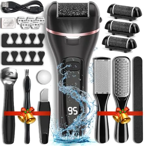 Wea&Hea Electric Callus Remover 17-in-1 Kit 3 Rollers