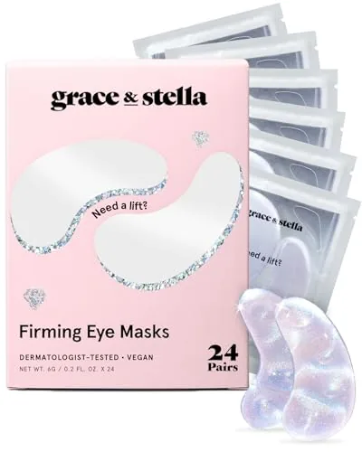 grace & stella Peptide Under Eye Patches for Dark Circles