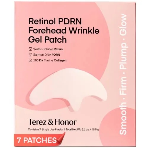 TEREZ & HONOR Retinol PDRN Forehead Hydrogel Patches