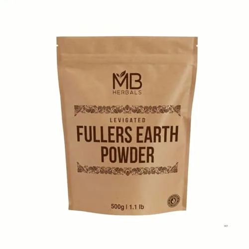 MB Herbals Fullers Earth Powder 500g Chemical-Free