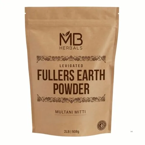 MB Herbals Fullers Earth Powder 908g Pure Multani Mitti